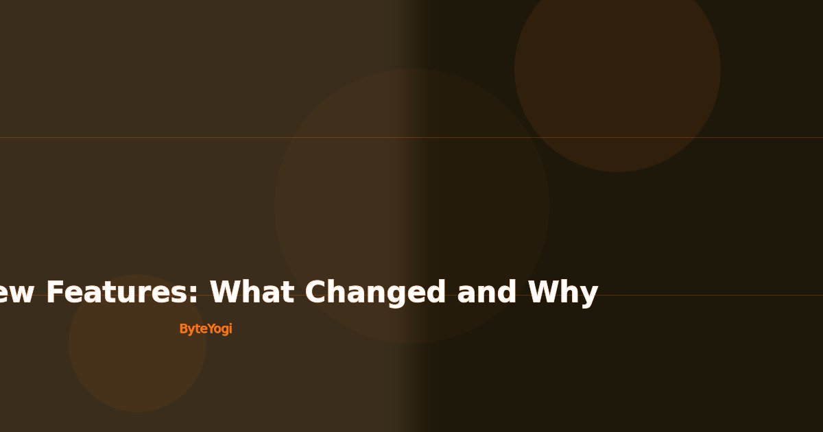 React 20 New Features: What Changed and Why